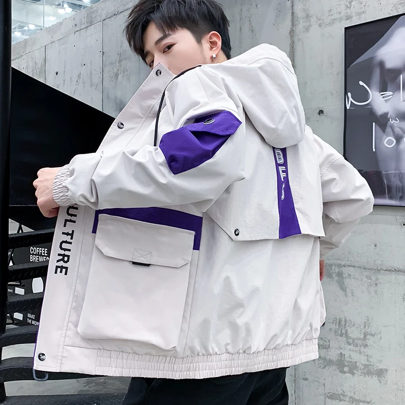 Teenager jacket 2021 new Korean version of the trend of spring and autumn thin clothes student slim jacket men's clothing
Teenager jacket 2021 new Korean version of the trend of spring and autumn thin clothes student slim jacket men's clothing