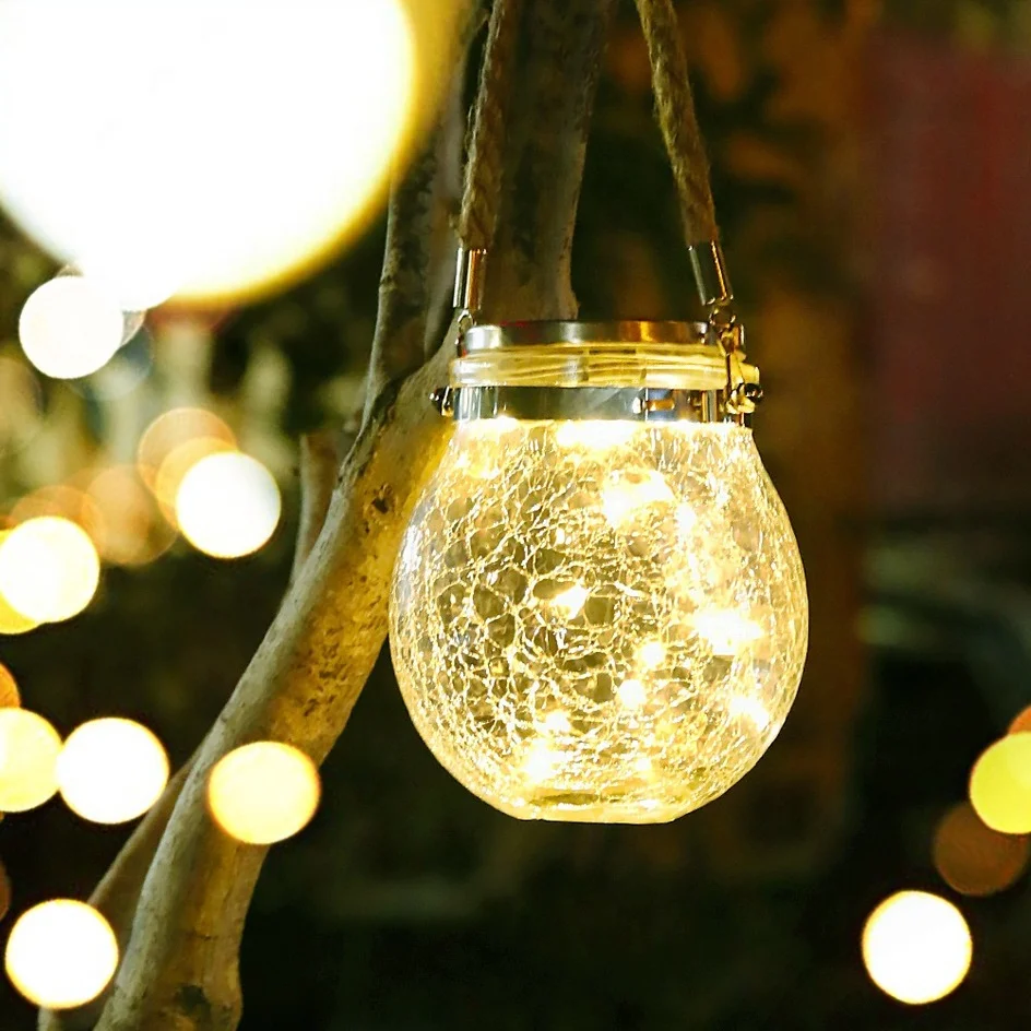 Solar Light Outdoors Round Waterproof Led Garden Fairy Lamp Crack Hanging Night Light Glass Ball Light for Balcony Party Yard
Solar Light Outdoors Round Waterproof Led Garden Fairy Lamp Crack Hanging Night Light Glass Ball Light for Balcony Party Yard
