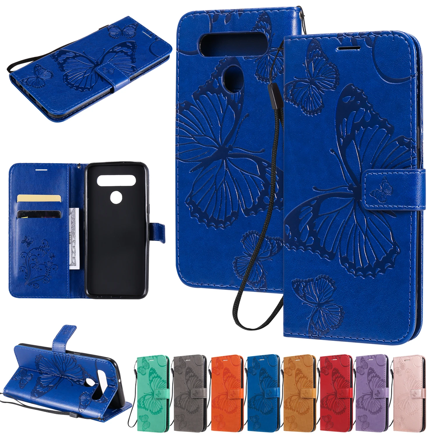 KATU Flip PU Leather For LG v30 v50 Stylo 3 4 5 6 X Power2 3 K8 K10 K30 3D Embossed Butterfly Wallet Case Card Pocket Pouch Bag
KATU Flip PU Leather For LG v30 v50 Stylo 3 4 5 6 X Power2 3 K8 K10 K30 3D Embossed Butterfly Wallet Case Card Pocket Pouch Bag
