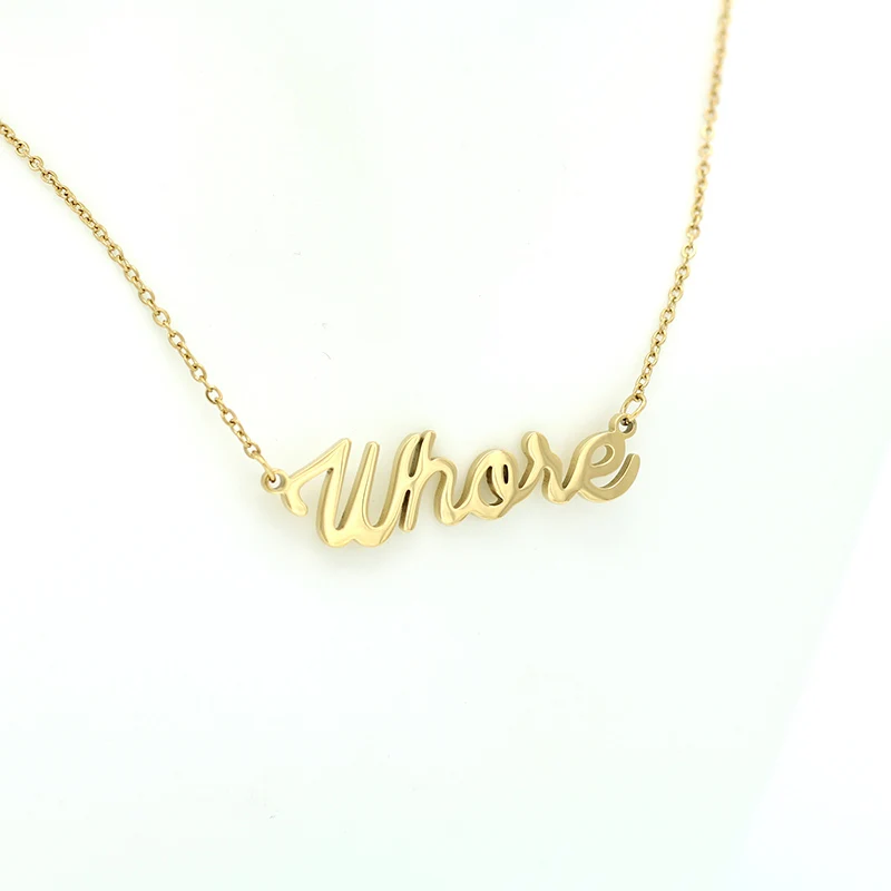 Cuckold necklace, Creative Simple Letter Pendant Necklace For Women Punk Hip Hop Female Fashion Nightclub Jewelry Gift
Cuckold necklace, Creative Simple Letter Pendant Necklace For Women Punk Hip Hop Female Fashion Nightclub Jewelry Gift