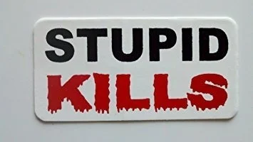 3xStupid убивает 2 каску шлемы наклейки|Наклейки на автомобиль| |