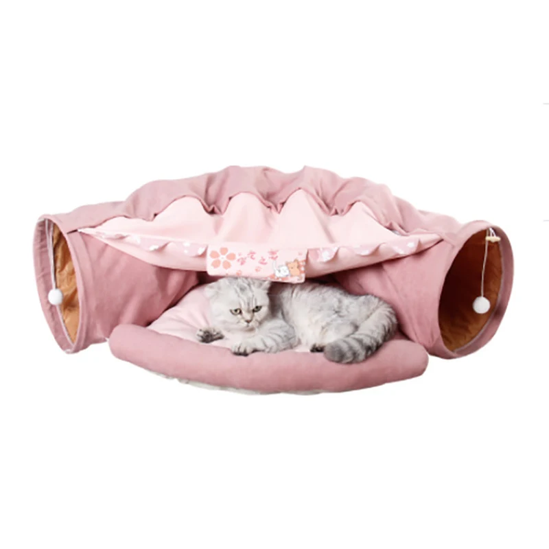 Pet Cats Tunnel Interactive Play Toy Removable Collapsible Rabbit Bed tunnels Indoor Toys Kitten Exercising Products
Pet Cats Tunnel Interactive Play Toy Removable Collapsible Rabbit Bed tunnels Indoor Toys Kitten Exercising Products