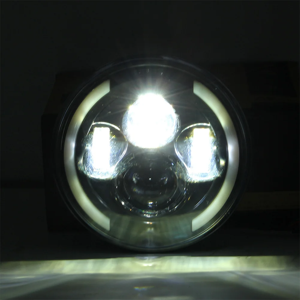 7inch Waterproof Easy Install With Angel Eye Styling 12V 140W Driving Safety Aluminum LED Headlight Car For Wrangler JK JL
7inch Waterproof Easy Install With Angel Eye Styling 12V 140W Driving Safety Aluminum LED Headlight Car For Wrangler JK JL
