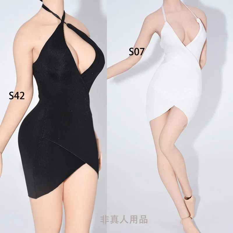 Customized 1/6 Female Ice Silk Dress Suspender Skirt Clothes Model Fit 12'' TBL JO Action Figure Body Dolls
Customized 1/6 Female Ice Silk Dress Suspender Skirt Clothes Model Fit 12'' TBL JO Action Figure Body Dolls