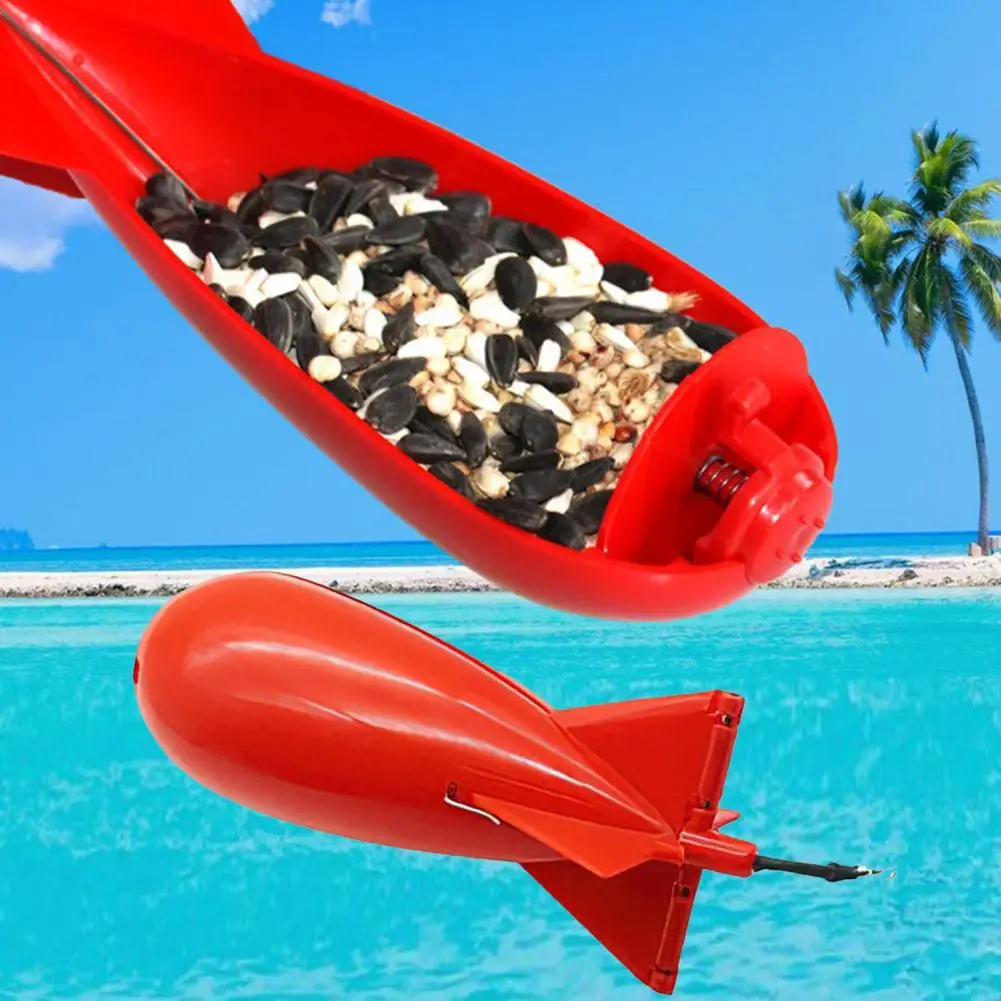 Durable Easy to Use Tool Bait Nest Feeder Large Rockets Shape Fishing Lures Refill Hair Rig for Croaker Fishing Feeder
Durable Easy to Use Tool Bait Nest Feeder Large Rockets Shape Fishing Lures Refill Hair Rig for Croaker Fishing Feeder
