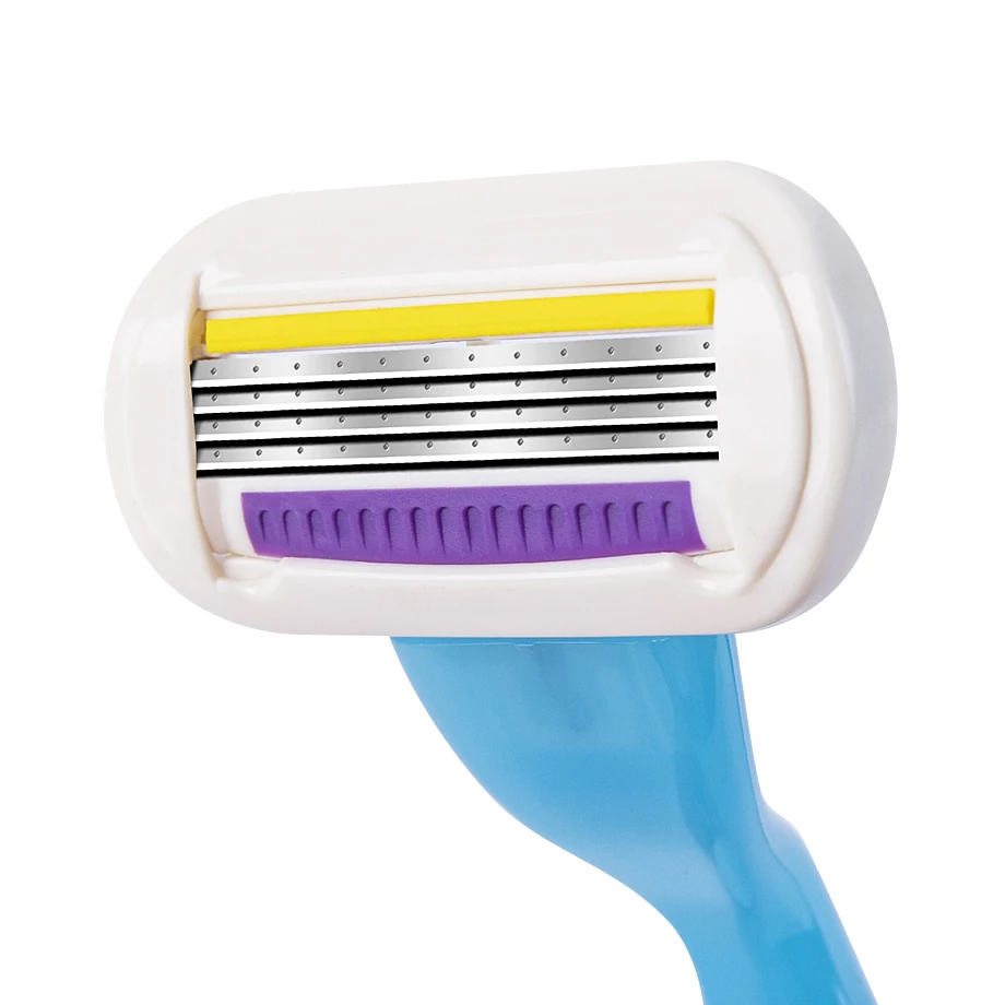 IGUETTA New Trendy Blue Manual Trimmer Safty Razors Armpit and Legs Hair Private Parts Rubber Comfortable Female Shaving Razor
IGUETTA New Trendy Blue Manual Trimmer Safty Razors Armpit and Legs Hair Private Parts Rubber Comfortable Female Shaving Razor