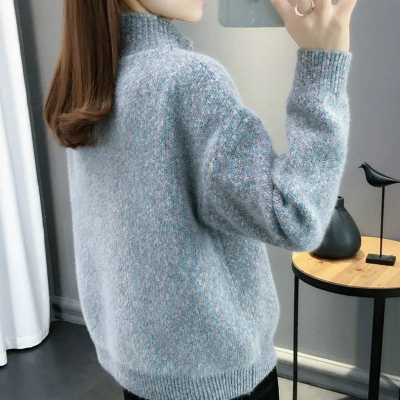 Sweater Women 2020 Loose Student New Style Korean Style Tops Ladies Winter Knit Bottoming Shirt Long Sleeve Outer Wear 
Sweater Women 2020 Loose Student New Style Korean Style Tops Ladies Winter Knit Bottoming Shirt Long Sleeve Outer Wear