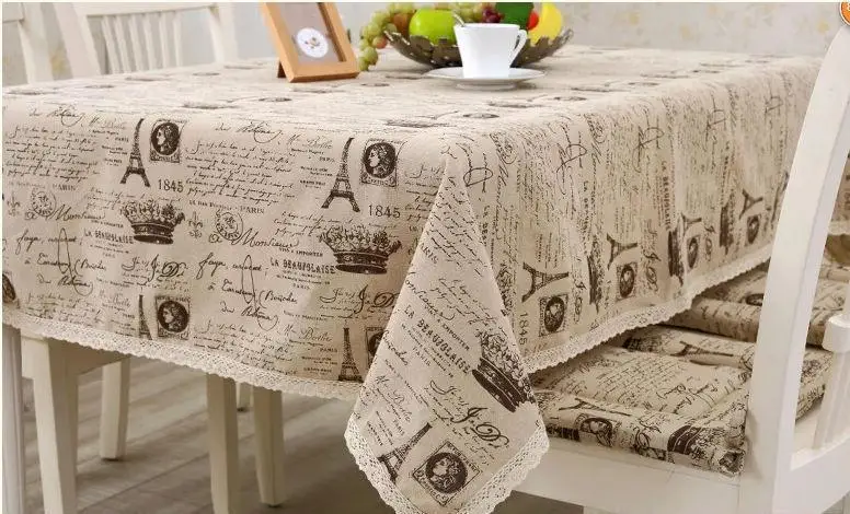 New arrival Europe style a small crown linen cotton table cloth Universal fabric Christmas rectangular tablecloth hot sale
New arrival Europe style a small crown linen cotton table cloth Universal fabric Christmas rectangular tablecloth hot sale