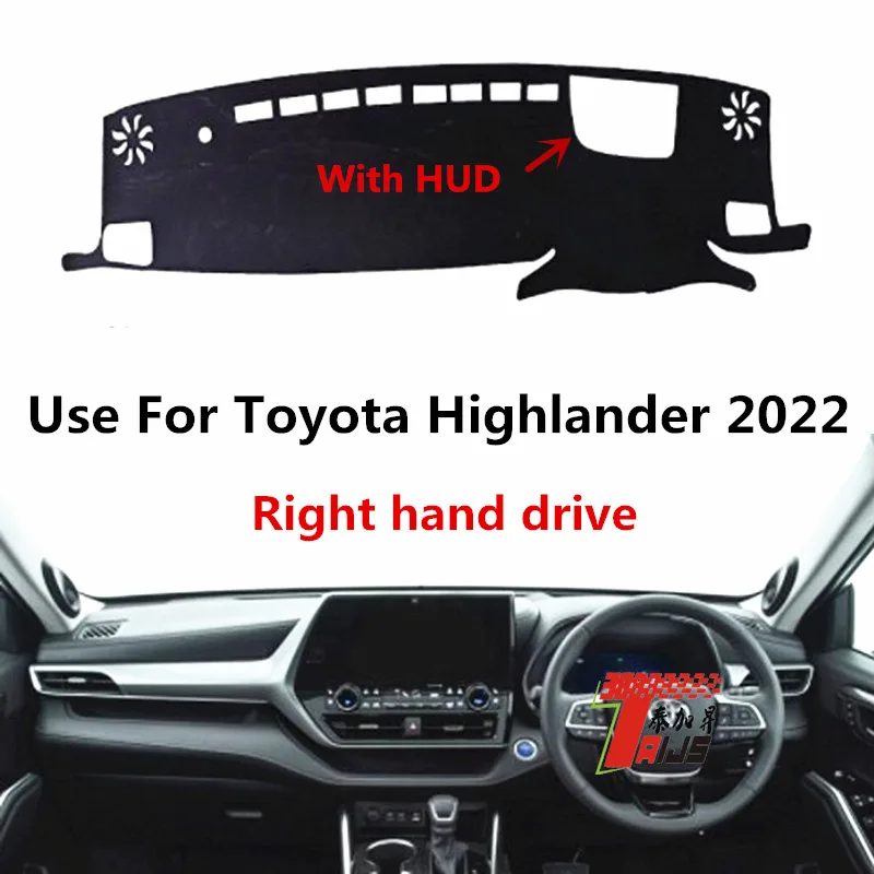 TAIJS Factory Anti Dust Car Dashboard Cover Sun shade Mat Fit Accessories for Toyota Highlander 2022 Right Hand Drive
TAIJS Factory Anti Dust Car Dashboard Cover Sun shade Mat Fit Accessories for Toyota Highlander 2022 Right Hand Drive
