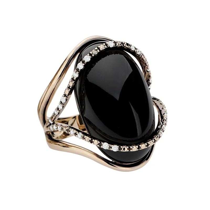 Milangirl Women Natural Black Gem Finger Ring for Travel Ring Sport Ring Party Ring Jewelry
Milangirl Women Natural Black Gem Finger Ring for Travel Ring Sport Ring Party Ring Jewelry