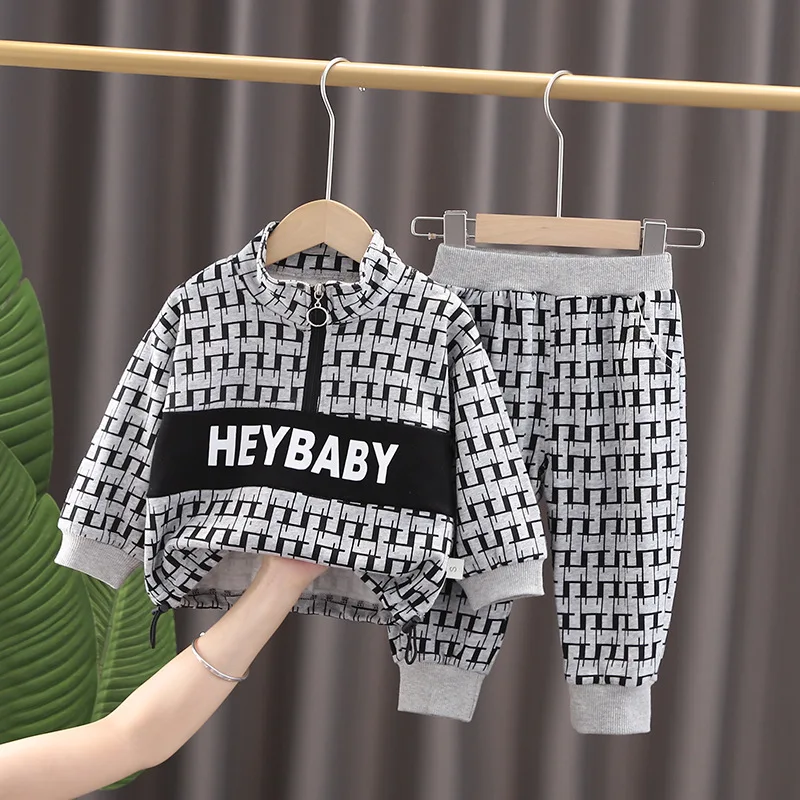 Spring Autumn Toddler Boy Costume Outfit Baby Kid Tracksuit Infant Casual Clothing Sets Children Hooded Top Pants 2Pcs 
Spring Autumn Toddler Boy Costume Outfit Baby Kid Tracksuit Infant Casual Clothing Sets Children Hooded Top Pants 2Pcs