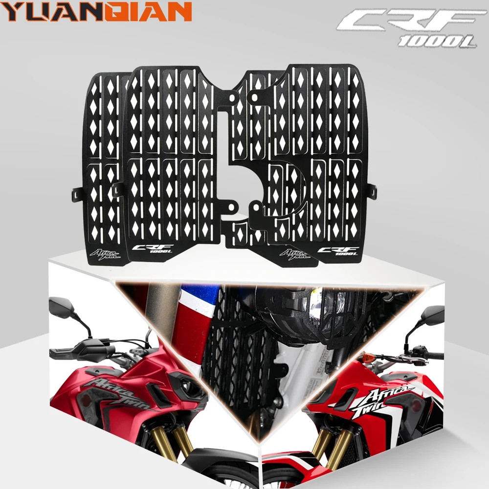 For Honda CRF1000L Africa Twin Motorcycle Radiator Grille Grill Guard Cover Protector CRF1000L ADV Sports 2016 2017 2018 2019
For Honda CRF1000L Africa Twin Motorcycle Radiator Grille Grill Guard Cover Protector CRF1000L ADV Sports 2016 2017 2018 2019