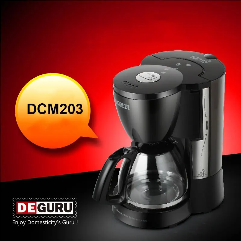 DEGURU American Coffee Machine Small Portable Drip Type Coffee Maker Machine Large Capacity Glass Coffee Pot With English Manual
DEGURU American Coffee Machine Small Portable Drip Type Coffee Maker Machine Large Capacity Glass Coffee Pot With English Manual