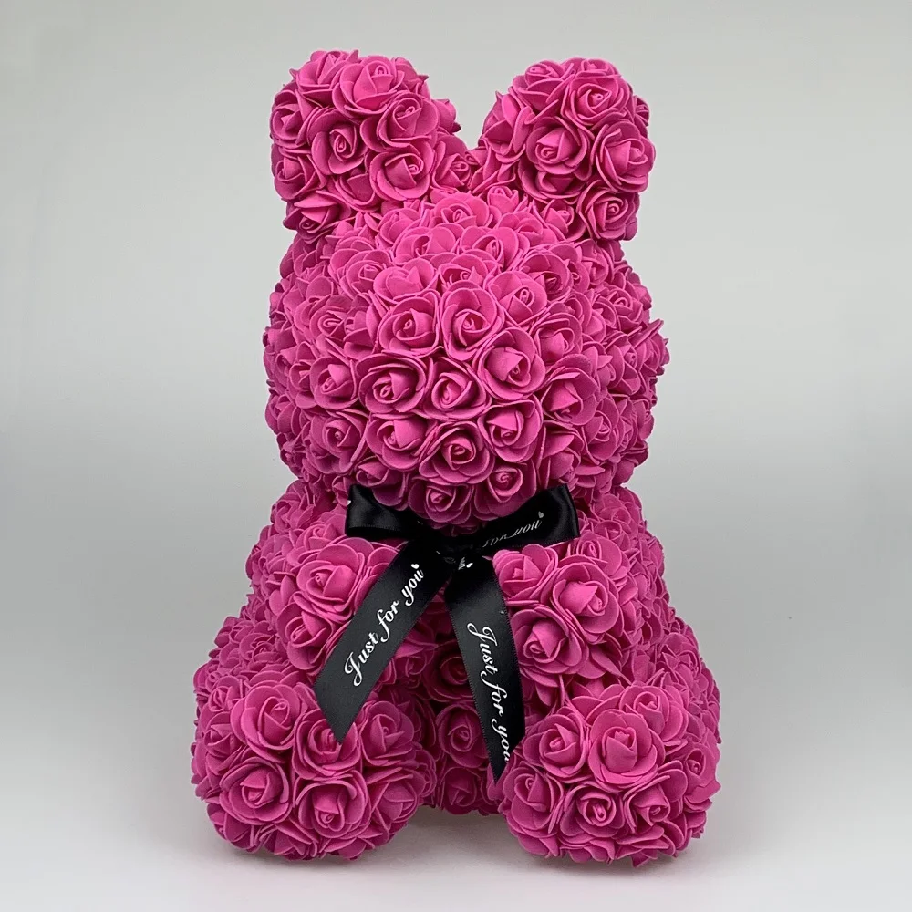 Cute Gift Artificial Rose Rabbit Flower Rose Rabbit for Christmas Decoration Birthday Party Best Gift for Kids or Girlfriend
Cute Gift Artificial Rose Rabbit Flower Rose Rabbit for Christmas Decoration Birthday Party Best Gift for Kids or Girlfriend