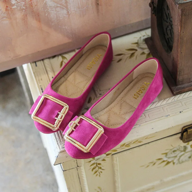 Women Shoes Casual Loafers Slip On Flats Ballerina Buckle Shoes Metal Footwear Round Toe Woman Shallow Single Lady Moccasins New
Women Shoes Casual Loafers Slip On Flats Ballerina Buckle Shoes Metal Footwear Round Toe Woman Shallow Single Lady Moccasins New