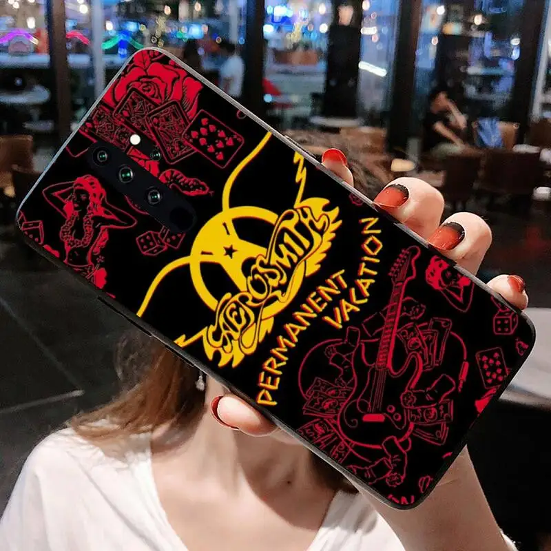 Рок-группы Aerosmith чехол для телефона чехол-накладка Redmi Note 9 8 8T 8A 7 6 6A экшн-камеры Go Pro