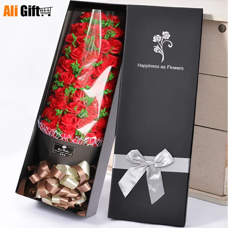 Simulation Fake Rose Soap Valentine's Day Bouquet Gift Box Birthday Gift Girls Girlfriends DIY Korean Creativity Forever Rose
Simulation Fake Rose Soap Valentine's Day Bouquet Gift Box Birthday Gift Girls Girlfriends DIY Korean Creativity Forever Rose