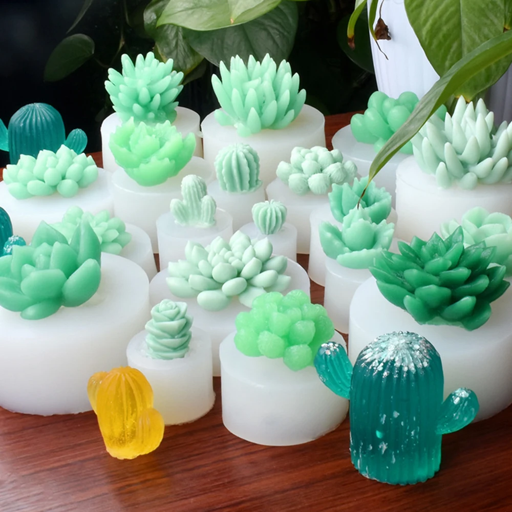 Succulent Plant Mold Simulation Fondant 3D Three-dimensional Candle Aromatherapy Mold Micro Landscape Cactus Decoration Model
Succulent Plant Mold Simulation Fondant 3D Three-dimensional Candle Aromatherapy Mold Micro Landscape Cactus Decoration Model