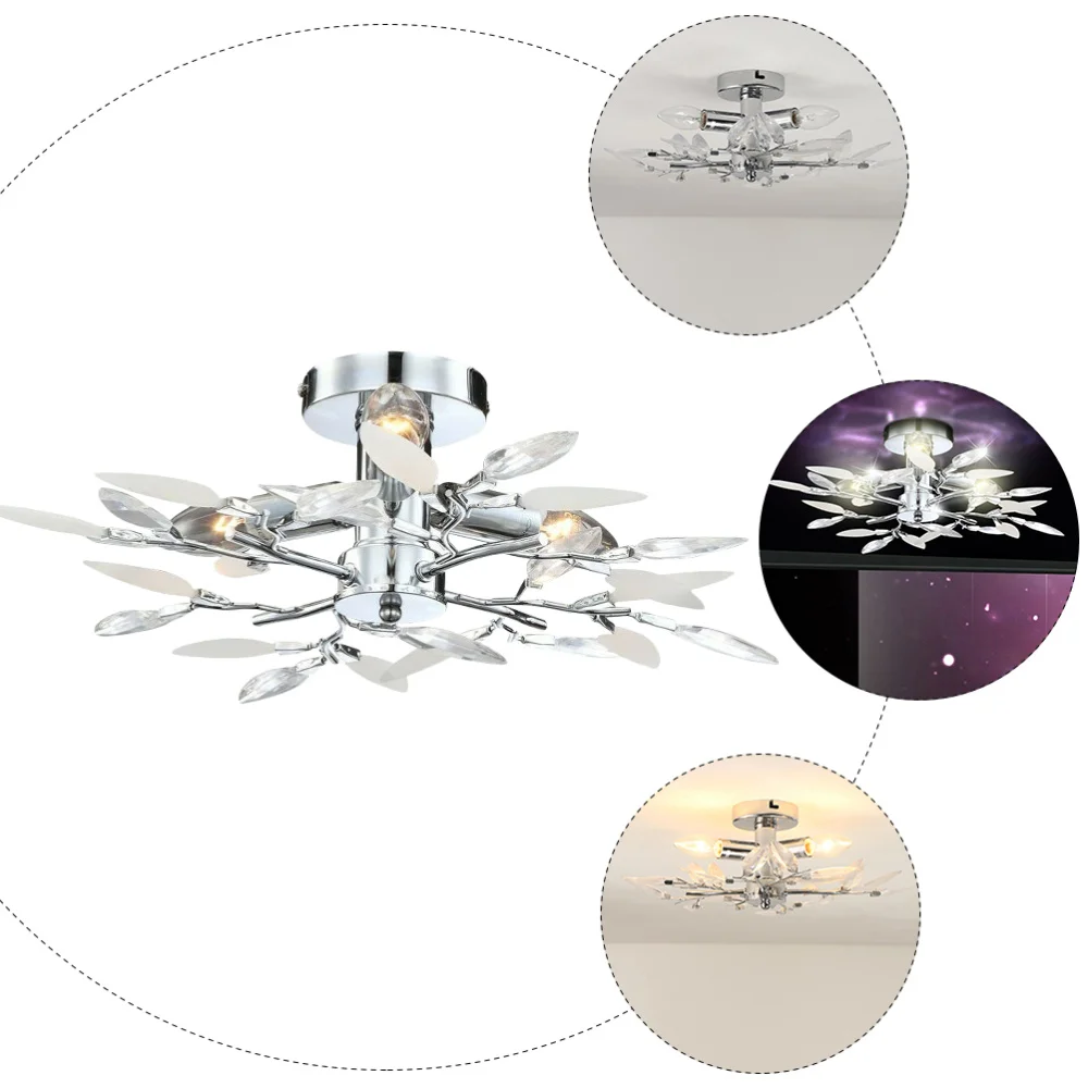Home Crystal Ceiling Light 220V Ceiling Lamp Decorative Light Indoor Light
Home Crystal Ceiling Light 220V Ceiling Lamp Decorative Light Indoor Light