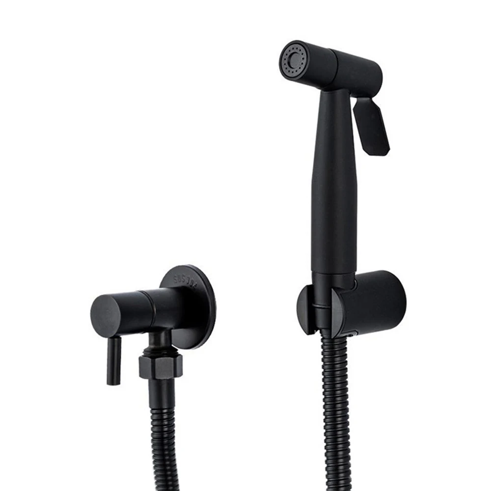 Bathroom Bidet Toilet Matte Black Stainless Steel Handheld Sprayer Douche Shower Head Hygiene Sprinkler Kit Bathroom Accessories
Bathroom Bidet Toilet Matte Black Stainless Steel Handheld Sprayer Douche Shower Head Hygiene Sprinkler Kit Bathroom Accessories