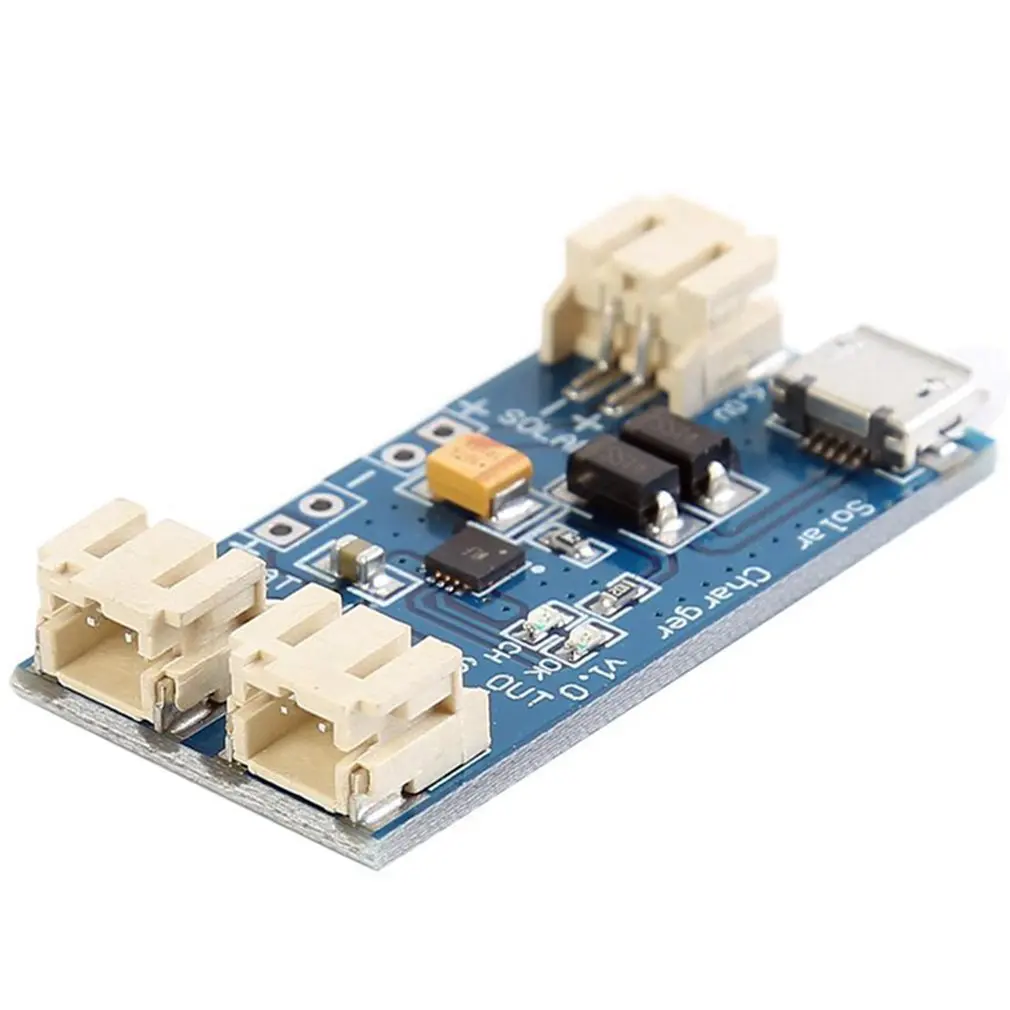 Mini Solar Lithium Battery Usb Charging Board Cn3065 Module 500Madc4.4-6V Battery Status Indicator Charger
Mini Solar Lithium Battery Usb Charging Board Cn3065 Module 500Madc4.4-6V Battery Status Indicator Charger