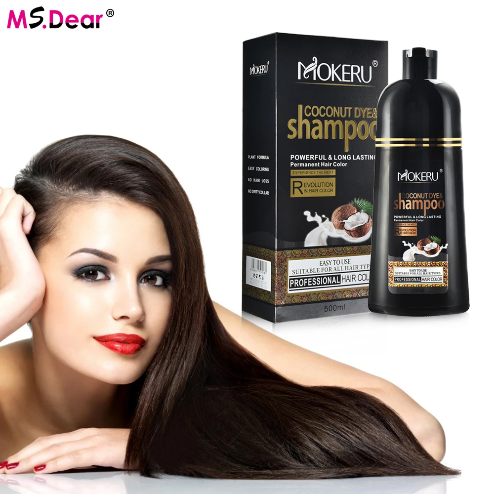 500ml Natural Organic Hair Color Dye Coconut Oil Essence Hair Dye Shampoo Covering Gray Hair Permanent Dye Cream
500ml Natural Organic Hair Color Dye Coconut Oil Essence Hair Dye Shampoo Covering Gray Hair Permanent Dye Cream