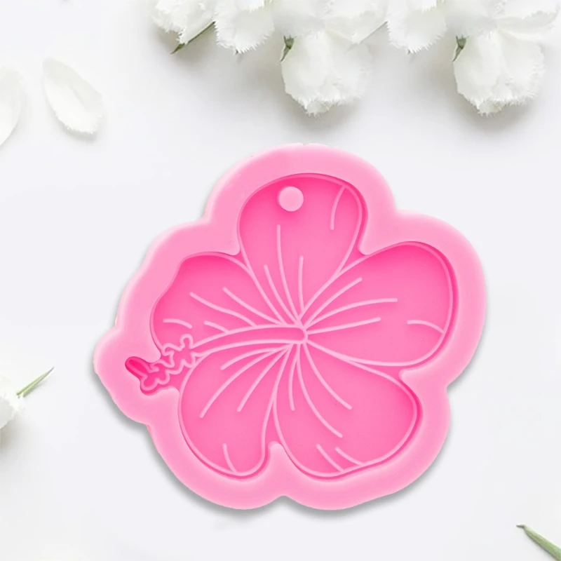 DIY Cherry Blossoms Keychain Epoxy Resin Mold Key Chain Pendants Silicone Mould 87HC
DIY Cherry Blossoms Keychain Epoxy Resin Mold Key Chain Pendants Silicone Mould 87HC