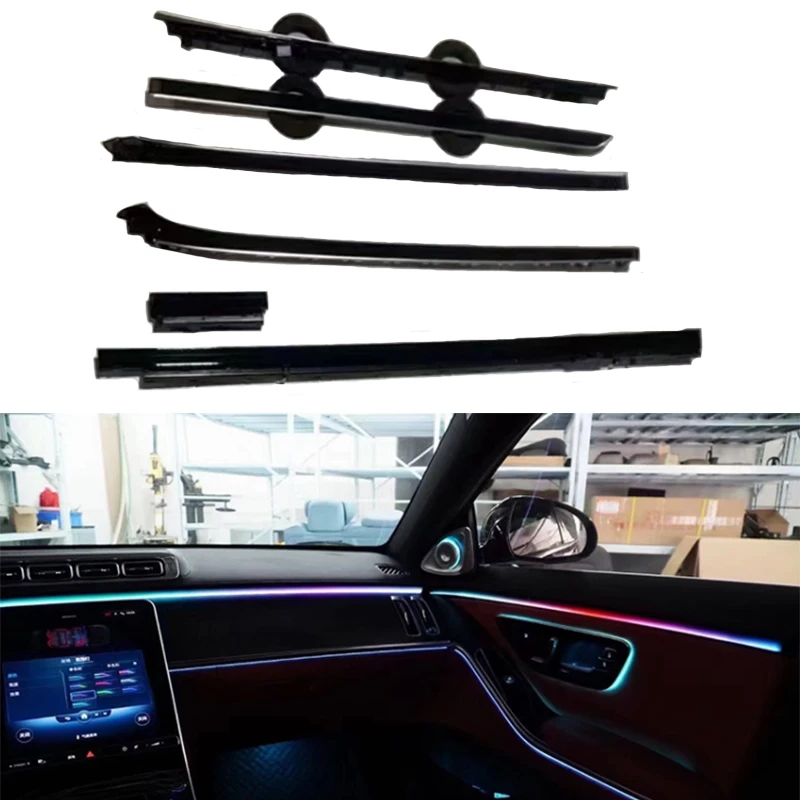 Подходят для Mercedes Benz new S class 2021-2022 W223 LED 3D поворотный тройной светодиодный Мик светодиодный активный внутренсветильник Свет автомобиля
Подходят для Mercedes Benz new S class 2021-2022 W223 LED 3D поворотный тройной светодиодный Мик светодиодный активный внутренсветильник Свет автомобиля
