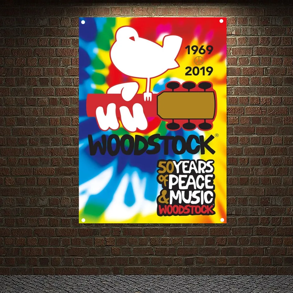 Vintage Metal Music Art Stickers 1969s Woodstock Music Festival Poster Banners Wall Flags Tapestry Hanging Cloth Bar Cafe Decor
Vintage Metal Music Art Stickers 1969s Woodstock Music Festival Poster Banners Wall Flags Tapestry Hanging Cloth Bar Cafe Decor