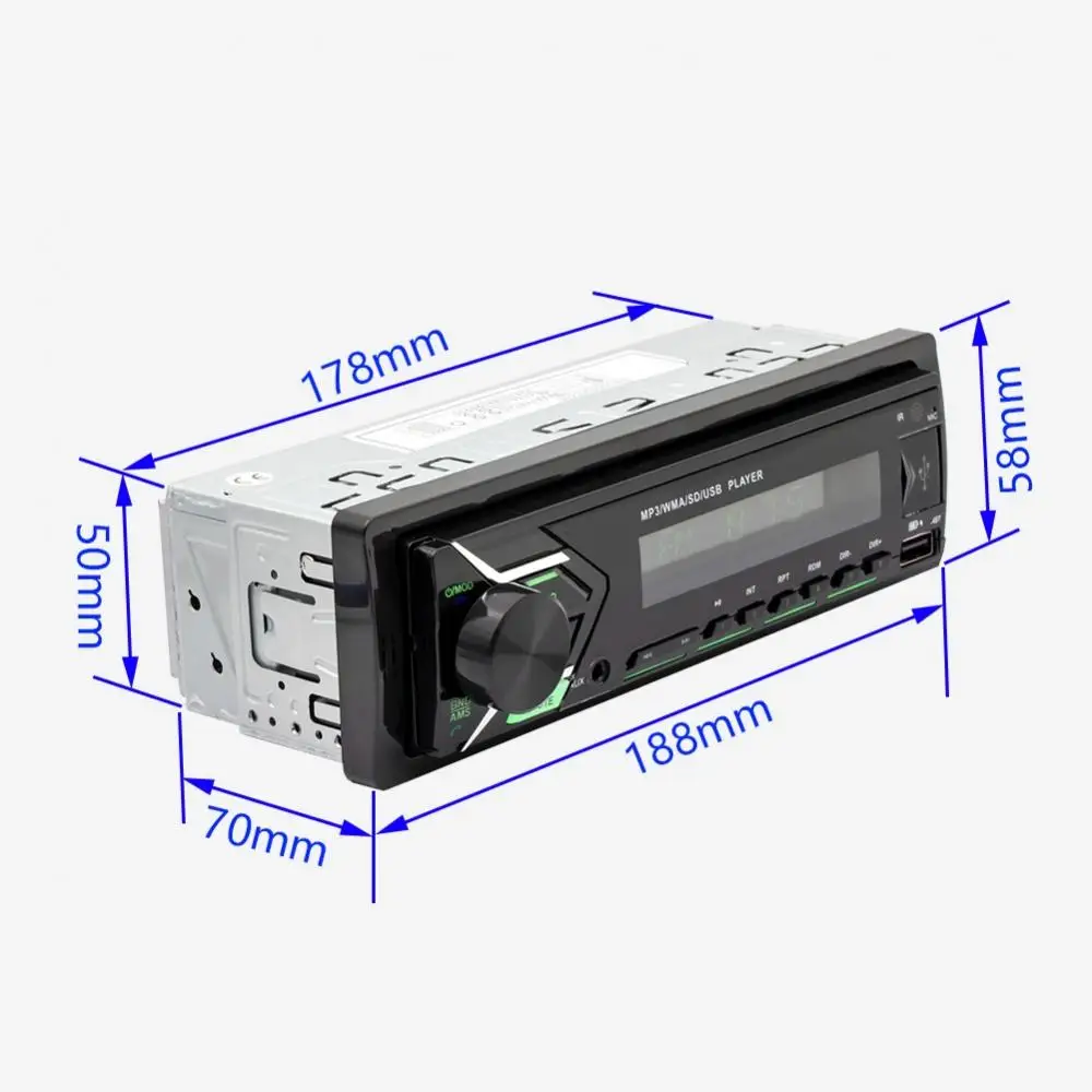 70% Dropshipping!!12V Hands-Free Car Auto MP3 Player Bluetooth FM Radio Audio Central Control 503
70% Dropshipping!!12V Hands-Free Car Auto MP3 Player Bluetooth FM Radio Audio Central Control 503