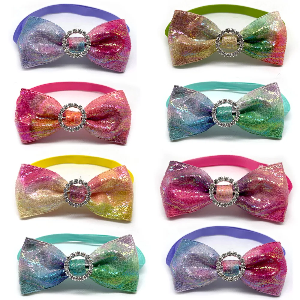 50pcs Pet Dog Bow Ties Gradient Color with Rhinestone Dog Neckties Pet Dog Neckties Collar Small Dogs Accessories Pet Dog Bowtie
50pcs Pet Dog Bow Ties Gradient Color with Rhinestone Dog Neckties Pet Dog Neckties Collar Small Dogs Accessories Pet Dog Bowtie