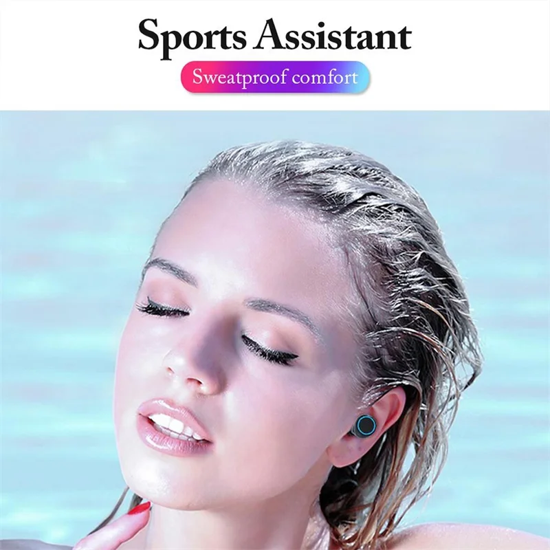 TWS Bluetooth V5.0 Wireless Headphones with Microphone Sport Willkey Waterproof Bluetooth Earphones Touch Control Music Earbuds
TWS Bluetooth V5.0 Wireless Headphones with Microphone Sport Willkey Waterproof Bluetooth Earphones Touch Control Music Earbuds
