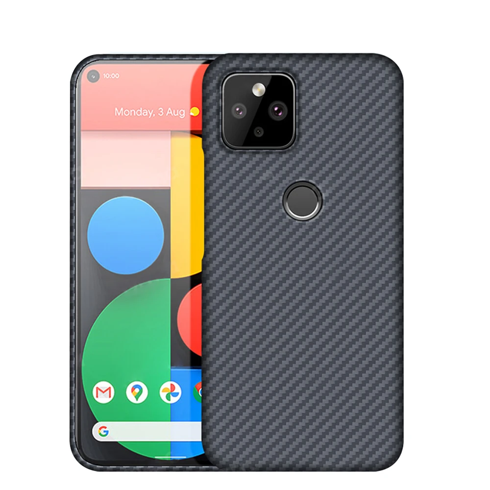 Google Pixel 5 Pure Carbon Fiber Phone Case for Google Pixel 5 Ultra-Thin Drop-Proof Aramid Fiber Protective Case
Google Pixel 5 Pure Carbon Fiber Phone Case for Google Pixel 5 Ultra-Thin Drop-Proof Aramid Fiber Protective Case