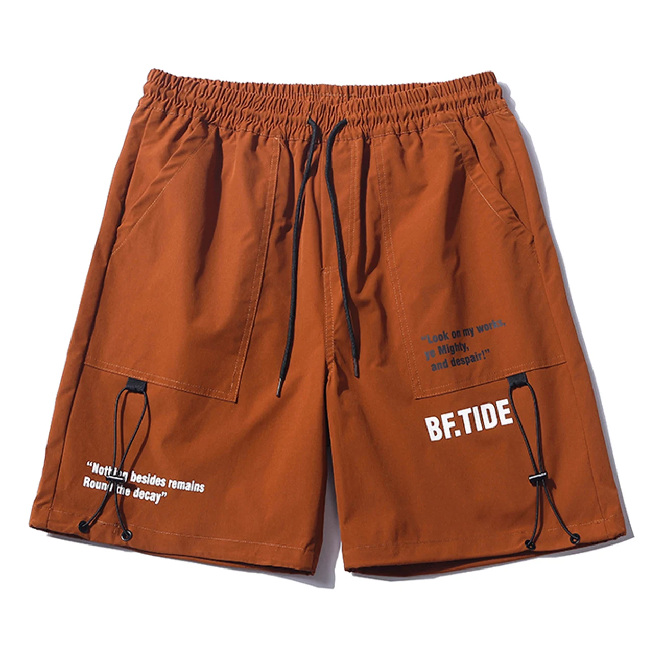 LACIBLE Cargo Shorts Hip Hop Harajuku Letter Print Multi Pockets Short Pants Streetwear Loose Fashion Elastic Waist Trousers
LACIBLE Cargo Shorts Hip Hop Harajuku Letter Print Multi Pockets Short Pants Streetwear Loose Fashion Elastic Waist Trousers