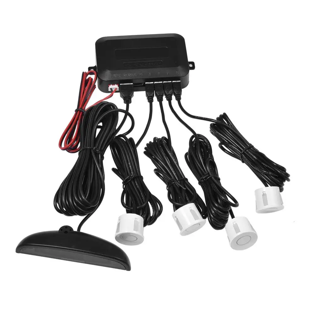 11PCS Sensors Buzzer Reverse Backup Radar Sound Alert Car Parking Sensor Kit 4 Sensors Alert Indicator Probe System
11PCS Sensors Buzzer Reverse Backup Radar Sound Alert Car Parking Sensor Kit 4 Sensors Alert Indicator Probe System