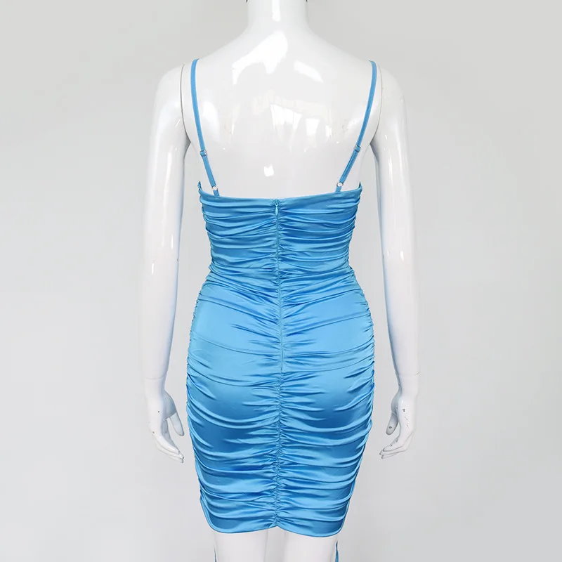 WEPBEL Dress Women's Casual Slim Pleated Dress Summer Fashion Solid Color Backless Hollow Out Spaghetti Strap Strapless Dress
WEPBEL Dress Women's Casual Slim Pleated Dress Summer Fashion Solid Color Backless Hollow Out Spaghetti Strap Strapless Dress