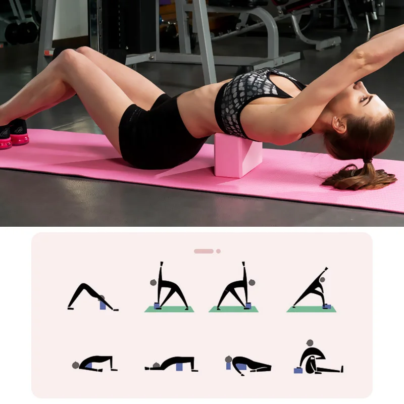EVA Yoga Blocks Brick Gym Sport Training Foam Pilates Brick Stretching Body Shaping Home Workout Fitness Equipment
EVA Yoga Blocks Brick Gym Sport Training Foam Pilates Brick Stretching Body Shaping Home Workout Fitness Equipment