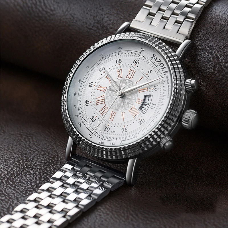 YAZOLE Watches Men Business Waterproof Date Watch For Men Luxury Casual Men Watch Gift For Husband With Watch Box Montre Homme 
YAZOLE Watches Men Business Waterproof Date Watch For Men Luxury Casual Men Watch Gift For Husband With Watch Box Montre Homme