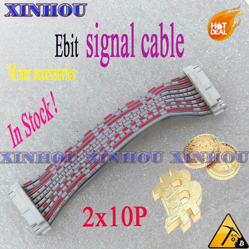 Кабель сигнала для майнинга Ebit E10.1 2x10 pin кабель передачи данных 2 0 Asic miner E9