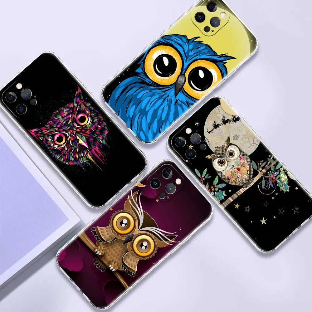 Transparent Soft Case for Apple iPhone 11 12 Pro 7 8 Plus XR X SE 2020 6 6S XS Clear Smartphone Cover Animal Cute Cartoon Owl
Transparent Soft Case for Apple iPhone 11 12 Pro 7 8 Plus XR X SE 2020 6 6S XS Clear Smartphone Cover Animal Cute Cartoon Owl