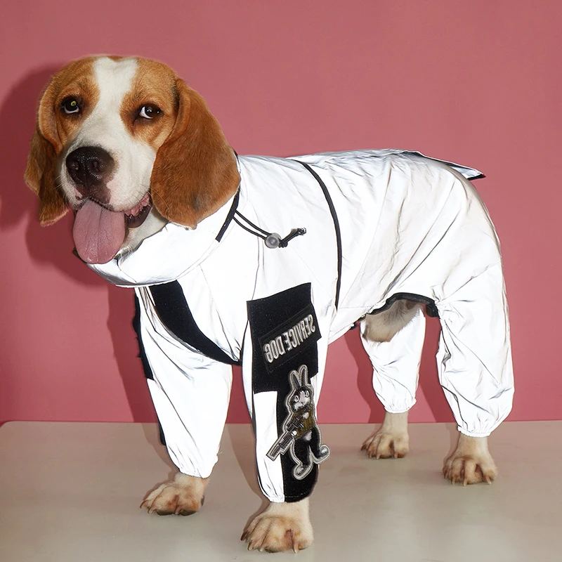 Reflective Pet Dog Jumpsuit Waterproof Raincoat Sunscreen Dog Outdoor Clothes Jacket for Small Dog Pet Supplies
Reflective Pet Dog Jumpsuit Waterproof Raincoat Sunscreen Dog Outdoor Clothes Jacket for Small Dog Pet Supplies