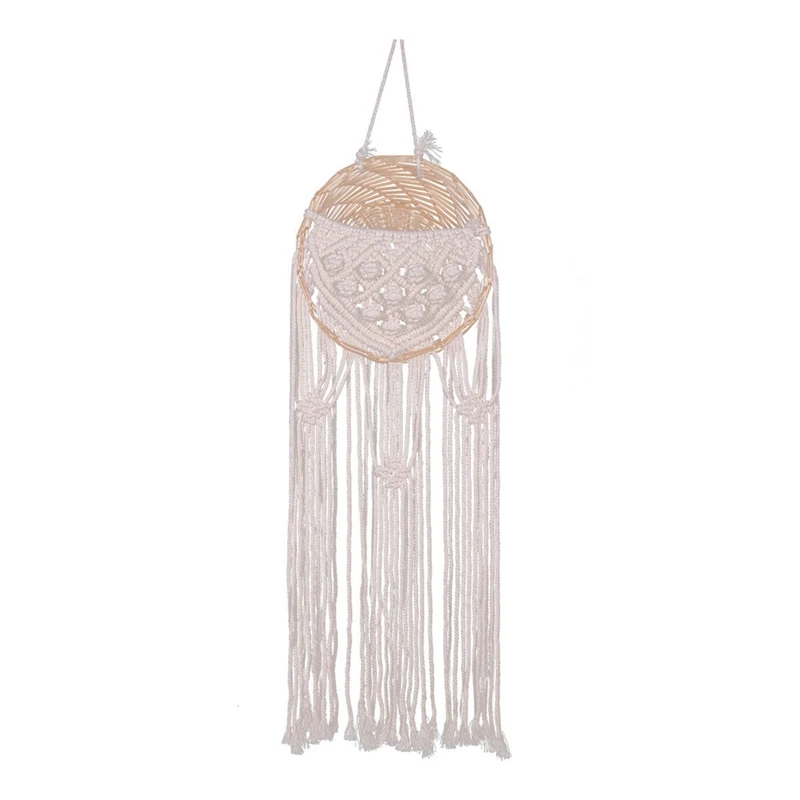 Bohemian Style Rattan Wall Hanging Round Decorative Hanging Dried Plants or Flower Hanging Baskets
Bohemian Style Rattan Wall Hanging Round Decorative Hanging Dried Plants or Flower Hanging Baskets