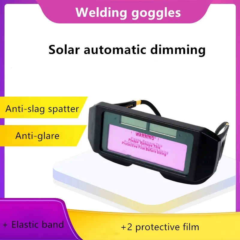 Automatic Darkening Welding Glasses Welder Anti-glare Protective Goggles Welding Mask Helmet Anti-ultraviolet
Automatic Darkening Welding Glasses Welder Anti-glare Protective Goggles Welding Mask Helmet Anti-ultraviolet
