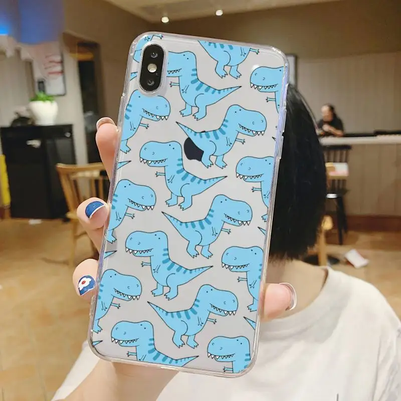Little dinosaur lovely cartoon animal Phone Case Transparent for iPhone 6 7 8 11 12 s mini pro X XS XR MAX Plus
Little dinosaur lovely cartoon animal Phone Case Transparent for iPhone 6 7 8 11 12 s mini pro X XS XR MAX Plus