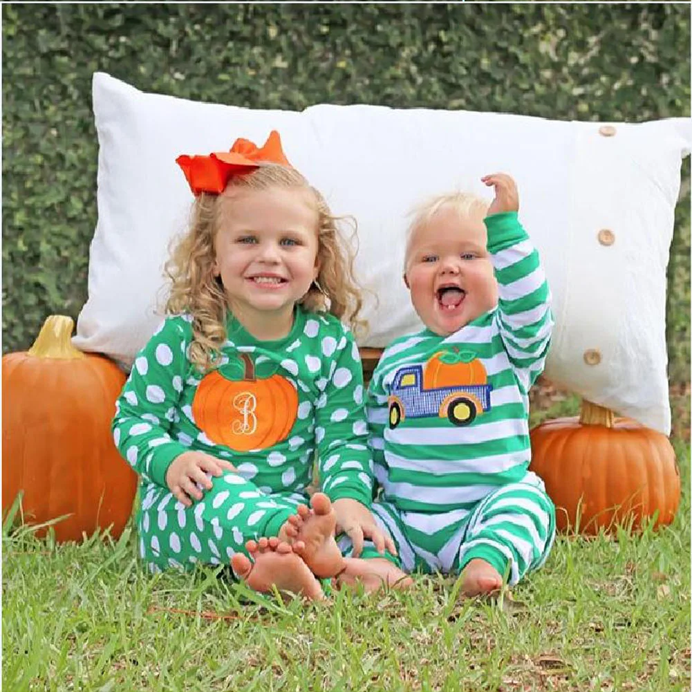 embroidery Baby Girl Boy Halloween pumpkin Clothes Jumpsuit Fashion 2019 Striped Cotton Cartoon Romper Stripe Outfits 0-18M
embroidery Baby Girl Boy Halloween pumpkin Clothes Jumpsuit Fashion 2019 Striped Cotton Cartoon Romper Stripe Outfits 0-18M