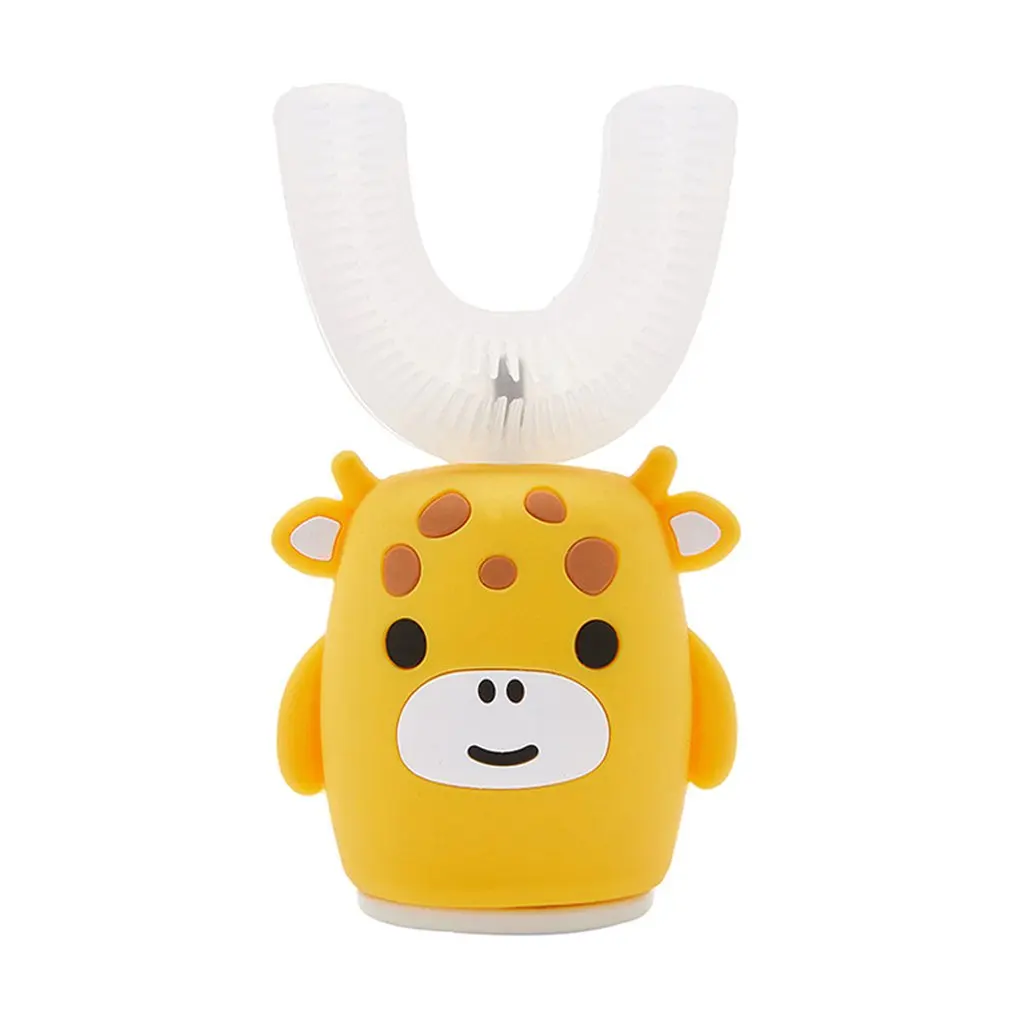 Электрическая зубная щетка, перезаряжаемая через USB детская ультразвуковая зубная щетка U-образной формы, электрическая зубная щетка 
Электрическая зубная щетка, перезаряжаемая через USB детская ультразвуковая зубная щетка U-образной формы, электрическая зубная щетка