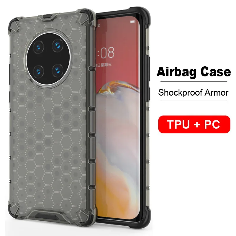 Противоударный армированный чехол для Huawei Mate 40 Pro, чехол с подушкой безопасности, чехол для задней панели телефона Huawei Mate 30 P40 Pro, чехол-бампер...
Противоударный армированный чехол для Huawei Mate 40 Pro, чехол с подушкой безопасности, чехол для задней панели телефона Huawei Mate 30 P40 Pro, чехол-бампер...