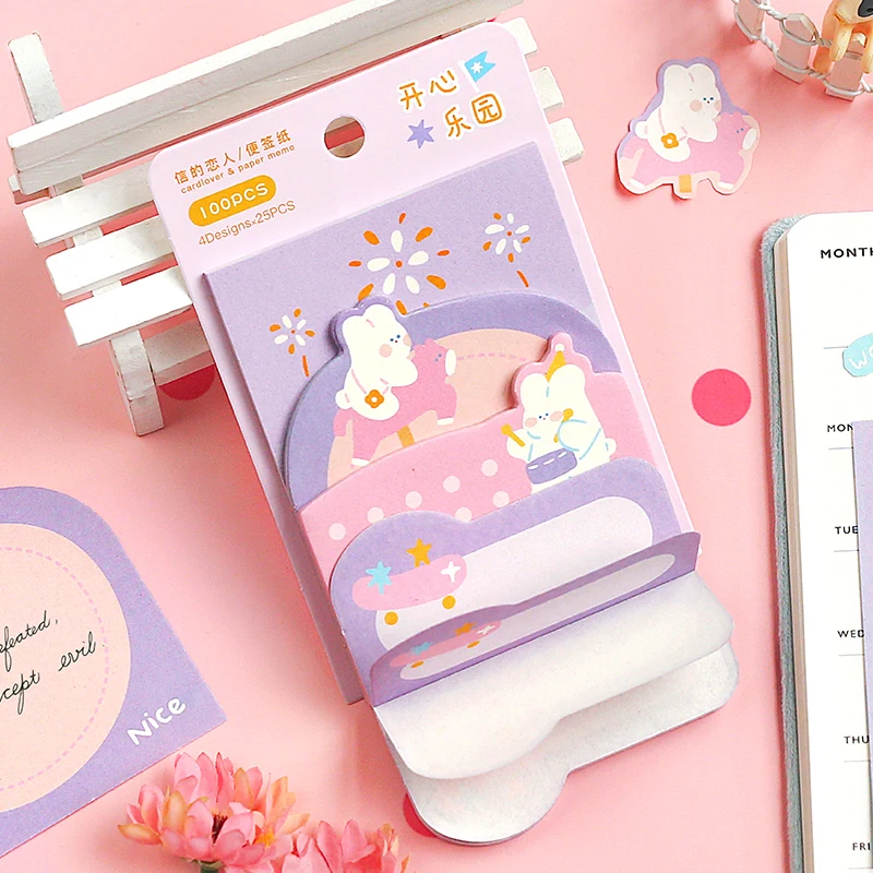 100Sheets Sticky Memo Pad Kawaii Animals Notes Stationery Sticker Index Posted It Planner Stickers Office School Supplies
100Sheets Sticky Memo Pad Kawaii Animals Notes Stationery Sticker Index Posted It Planner Stickers Office School Supplies