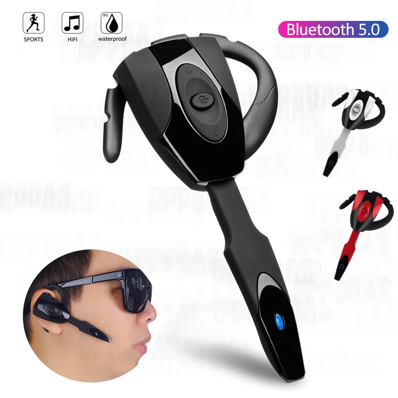 Business Wireless Bluetooth Earphones Headphones Bluetooth Headset Rechargeable Driving Car Handsfree Headsets with Microphone
Business Wireless Bluetooth Earphones Headphones Bluetooth Headset Rechargeable Driving Car Handsfree Headsets with Microphone