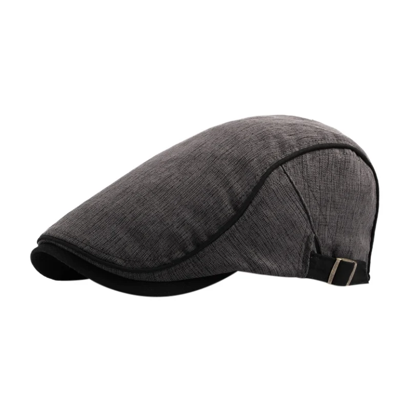 

Outdoor Beret British Cap Featured Polyester Cotton Comfortable Breathable Sweat Cap Around Adjustable High Quality Hat